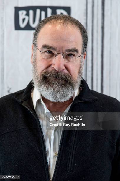 Actor Mandy Patinkin discusses "Homeland" and "Smurfs: The Lost Village" with the Build Series at Build Studio on April 7, 2017 in New York City.