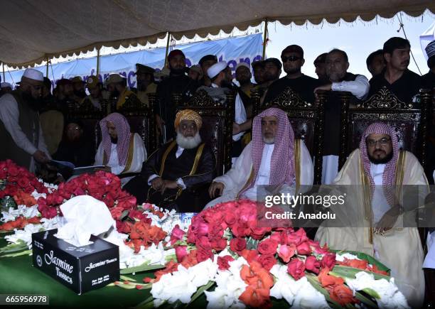 Imam-e-Kaaba Sheikh Saleh Bin Muhammad Ibrahim, Religious Affairs Minister of Saudi Arabia, Saleh bin Abdul Aziz Al-Sheikh , Jamiat Ulema-i-Islam...