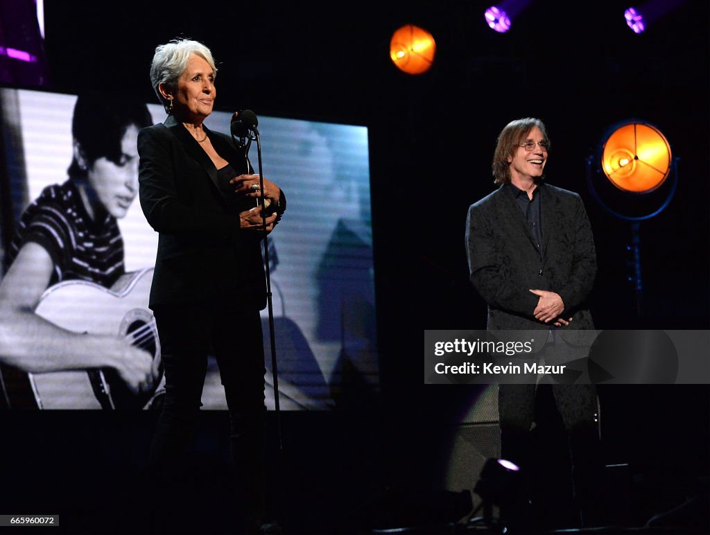 32nd Annual Rock & Roll Hall Of Fame Induction Ceremony - Show