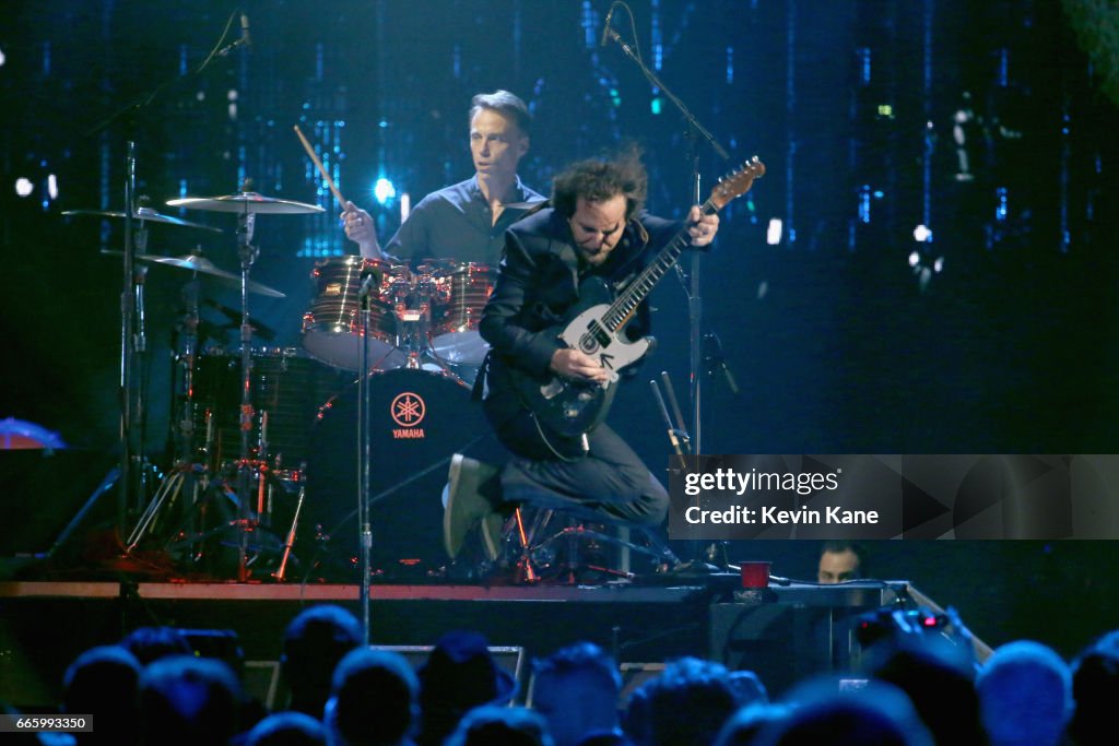 32nd Annual Rock & Roll Hall Of Fame Induction Ceremony - Show