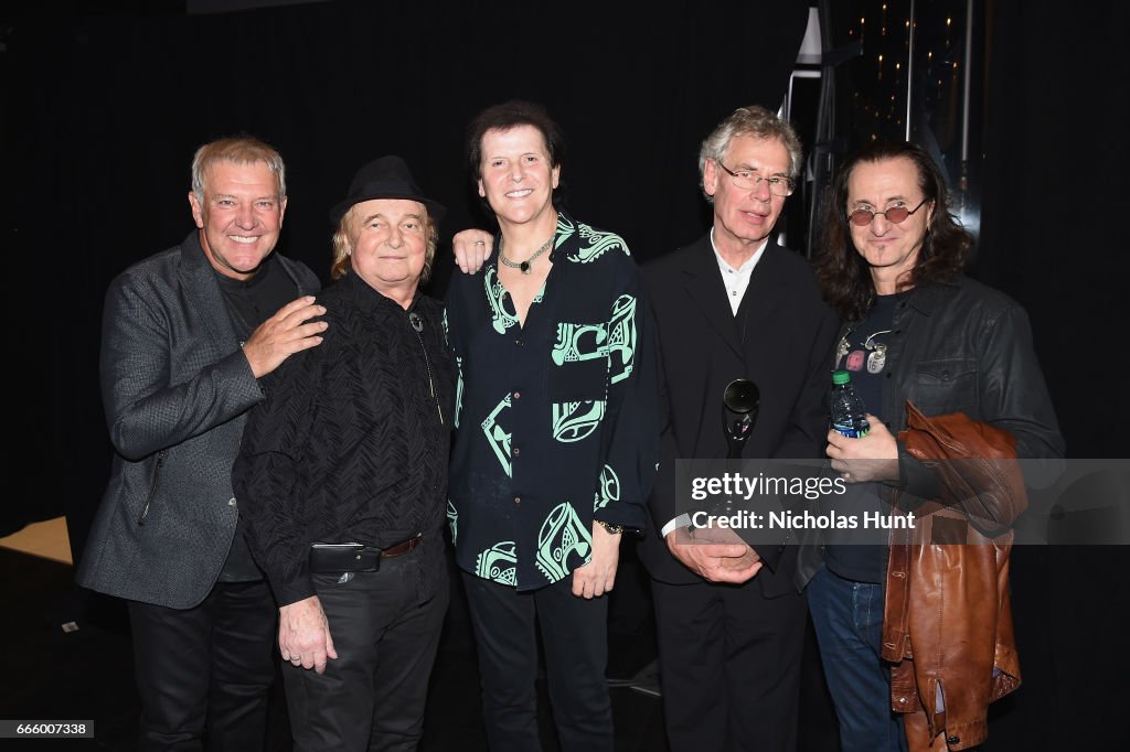 32nd Annual Rock & Roll Hall Of Fame Induction Ceremony - Press Room