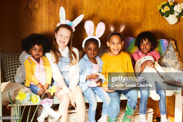 Children having Easter fun.