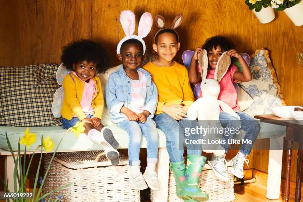 Children having Easter fun.