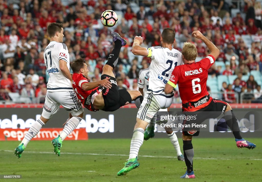 A-League Rd 26 - Western Sydney v Melbourne