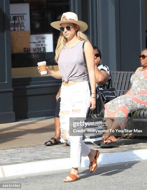 Alona Tal is seen on April 7, 2017 in Los Angeles, CA.