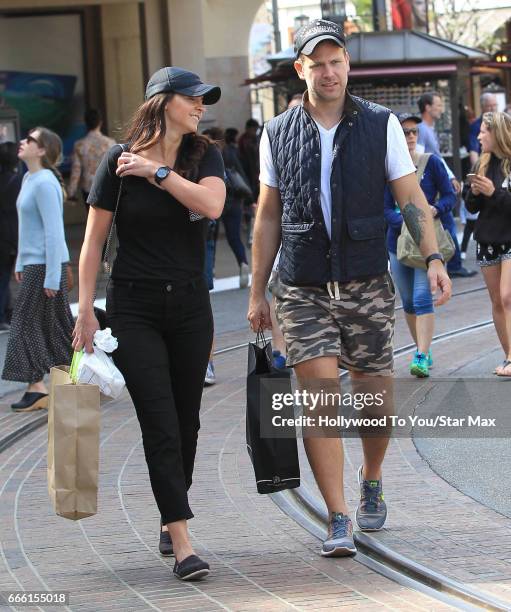 Matthew Davis is seen on April 7, 2017 in Los Angeles, CA.