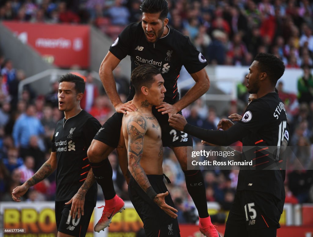 Stoke City v Liverpool - Premier League