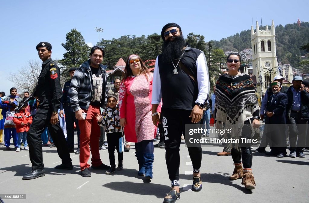 Spiritual organization Dera Sacha Sauda Head and actor Gurmeet Ram... News Photo - Getty Images Spiritual organization Dera Sacha Sauda Head and actor Gurmeet Ram... News Photo - Getty Images