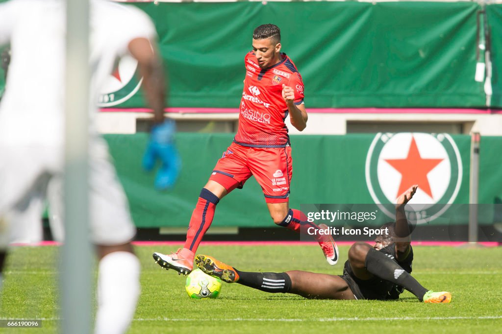 Red Star FC v Gazelec Ajaccio - Ligue 2