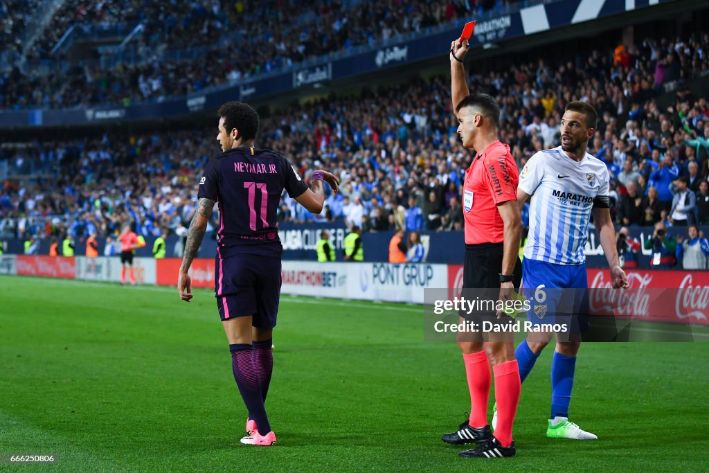 Malaga CF v FC Barcelona - La Liga