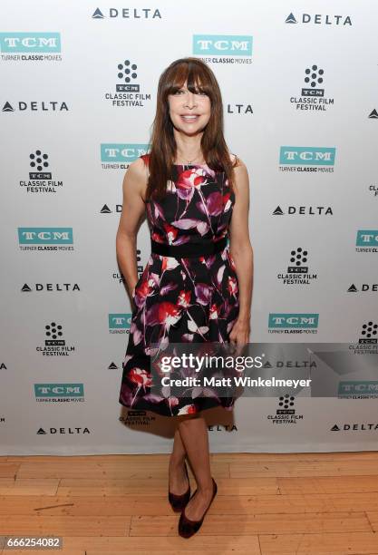 Host Illeana Douglas attends the screening of 'The Last Picture Show' during the 2017 TCM Classic Film Festival on April 8, 2017 in Los Angeles,...