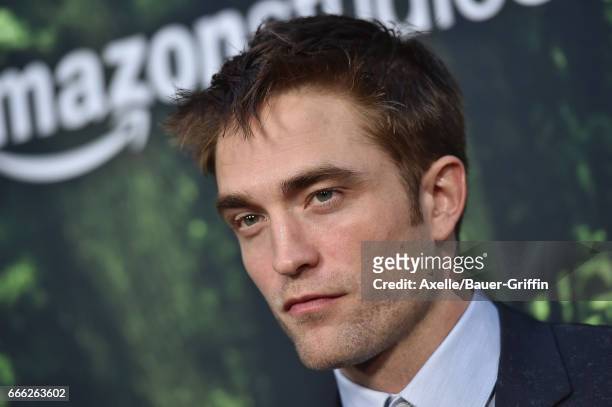 Actor Robert Pattinson arrives at the Premiere of Amazon Studios' 'The Lost City of Z' at ArcLight Hollywood on April 5, 2017 in Hollywood,...