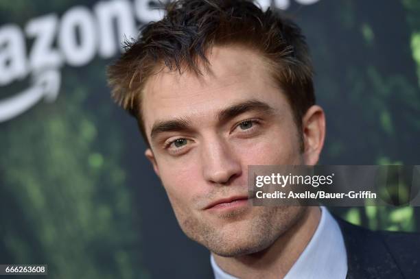 Actor Robert Pattinson arrives at the Premiere of Amazon Studios' 'The Lost City of Z' at ArcLight Hollywood on April 5, 2017 in Hollywood,...