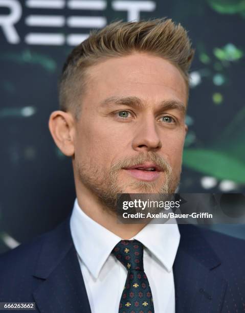 Actor Charlie Hunnam arrives at the Premiere of Amazon Studios' 'The Lost City of Z' at ArcLight Hollywood on April 5, 2017 in Hollywood, California.