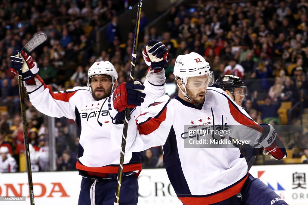 Washington Capitals v Boston Bruins