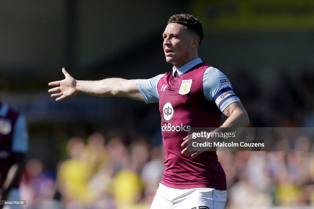 Burton Albion v Aston Villa - Sky Bet Championship