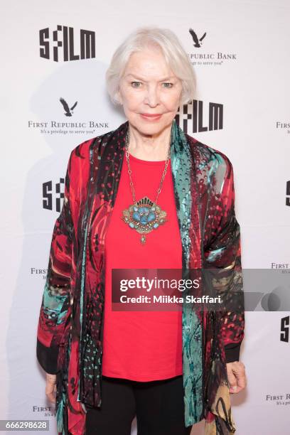 Actress Ellen Burstyn arrives at the premiere of "The House of Tomorrow" at the 60th San Francisco International Film Festival at Yerba Buena Center...