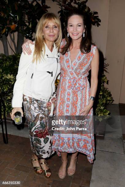 Actresses Rosanna Arquette and Diane Lane attend the closing night ceremony and screening of 'Paris Can Wait' during the 2017 Sarasota Film Festival...