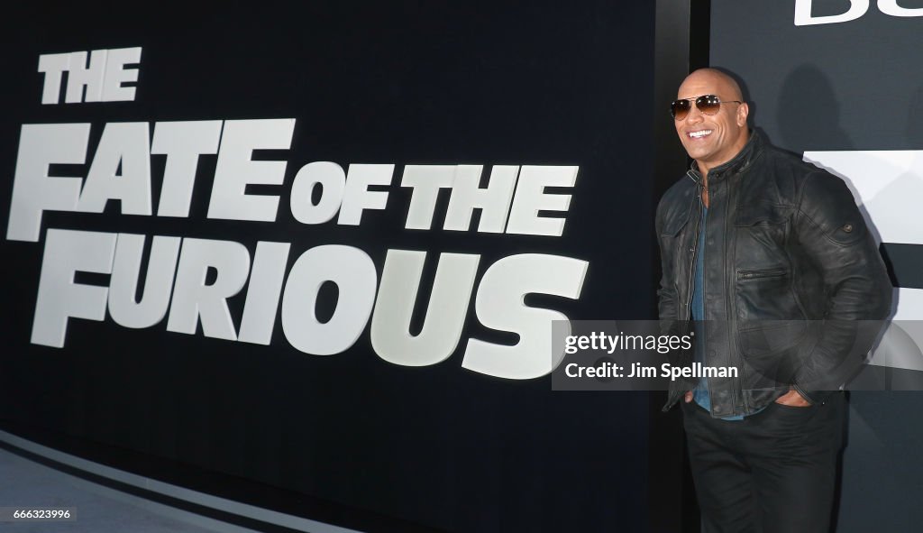 "The Fate Of The Furious" New York Premiere