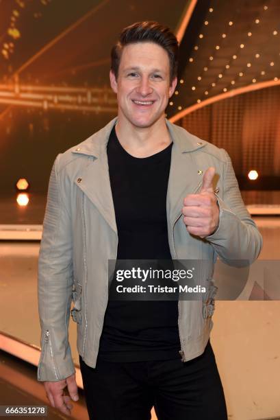 Matthias Steiner during the after show party of the television show 'Willkommen bei Carmen Nebel' on April 8, 2017 in Magdeburg, Germany.