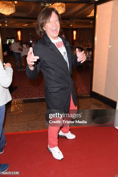 Juergen Drews during the after show party of the television show 'Willkommen bei Carmen Nebel' on April 8, 2017 in Magdeburg, Germany.