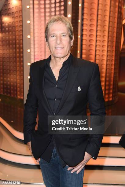 Michael Bolton during the after show party of the television show 'Willkommen bei Carmen Nebel' on April 8, 2017 in Magdeburg, Germany.