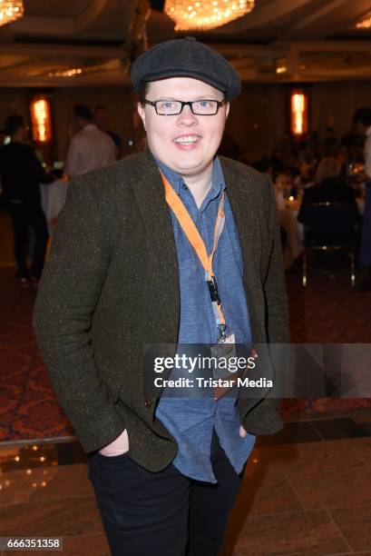 Angelo Kelly during the after show party of the television show 'Willkommen bei Carmen Nebel' on April 8, 2017 in Magdeburg, Germany.