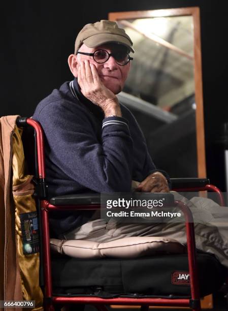 Actor Buck Henry attends the screening of 'The Graduate' during the 2017 TCM Classic Film Festival on April 8, 2017 in Los Angeles, California....