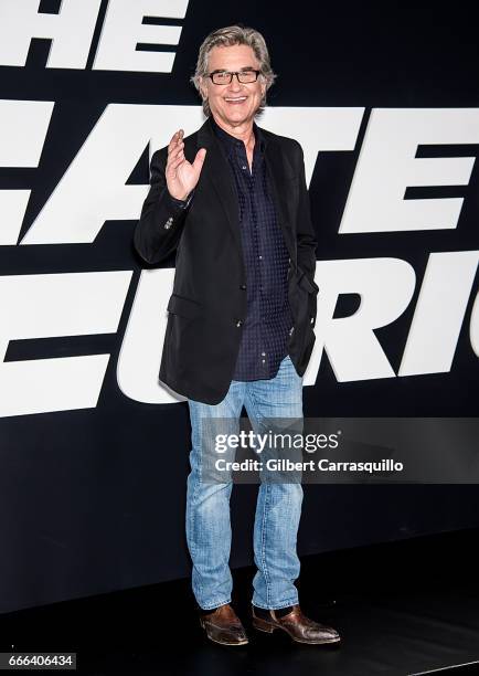 Actor Kurt Russell attends 'The Fate Of The Furious' New York Premiere at Radio City Music Hall on April 8, 2017 in New York City.