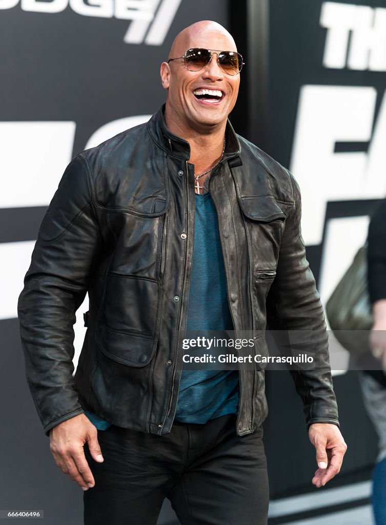 "The Fate Of The Furious" New York Premiere
