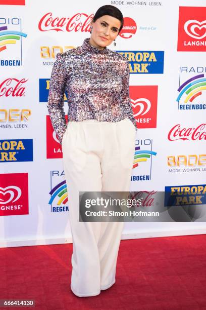 Nelly Furtado attends the Radio Regenbogen Award 2017 at Europapark on April 7, 2017 in Rust, Germany.