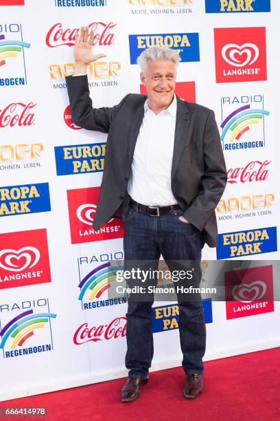 Max Moor attends the Radio Regenbogen Award 2017 at Europapark on April 7, 2017 in Rust, Germany.