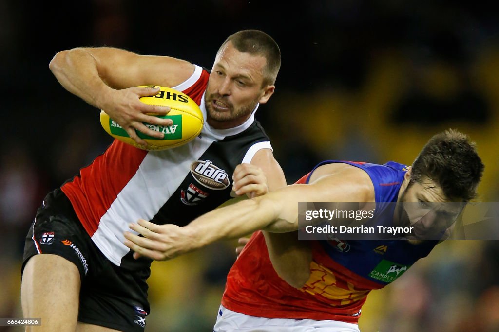 AFL Rd 3 - St Kilda v Brisbane