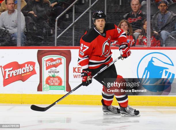 New Jersey Devils Hockey Player Dalton Prout Editorial Photo