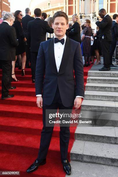 James Norton attends The Olivier Awards 2017 at Royal Albert Hall on April 9, 2017 in London, England.