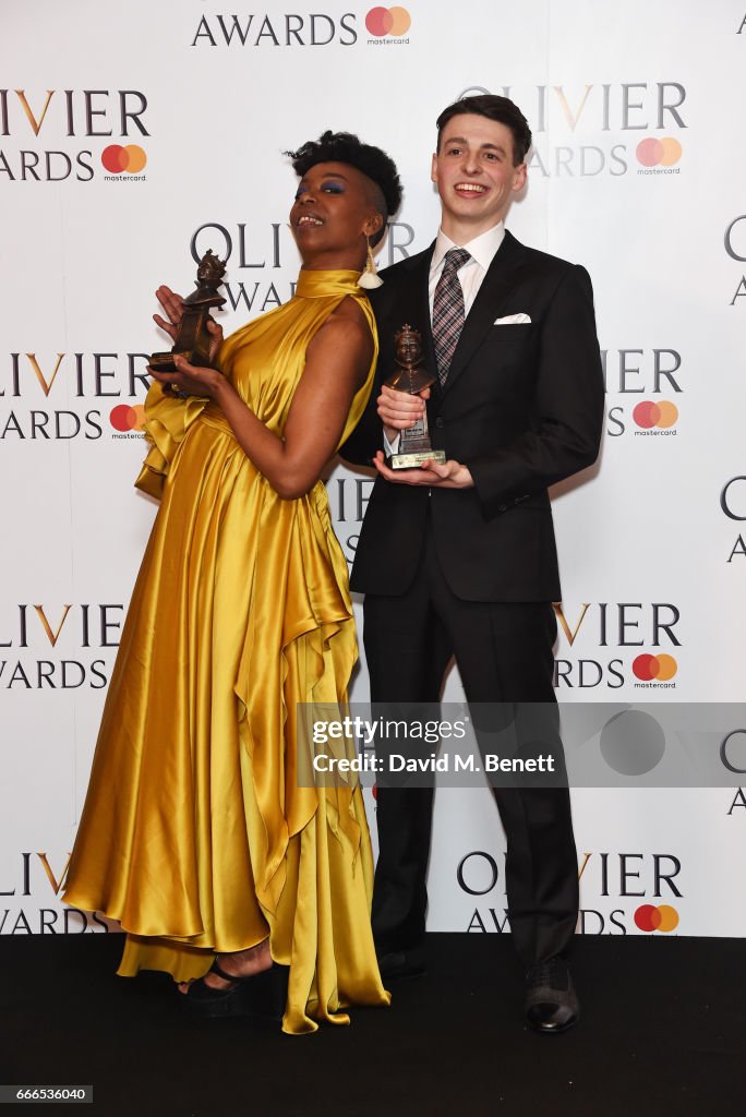 The Olivier Awards 2017 - Winners Room