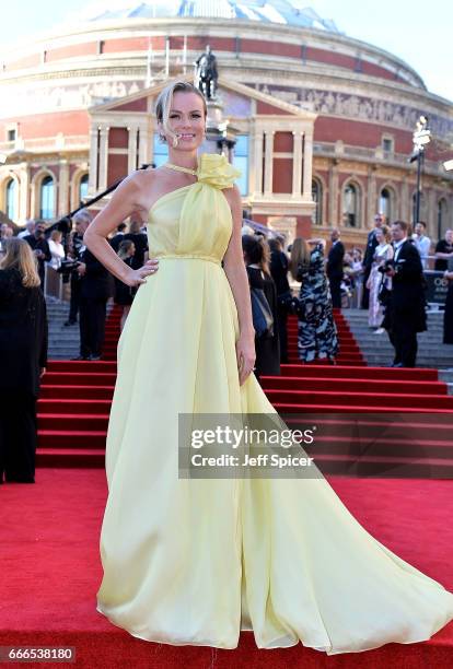 Amanda Holden attends The Olivier Awards 2017 at Royal Albert Hall on April 9, 2017 in London, England.