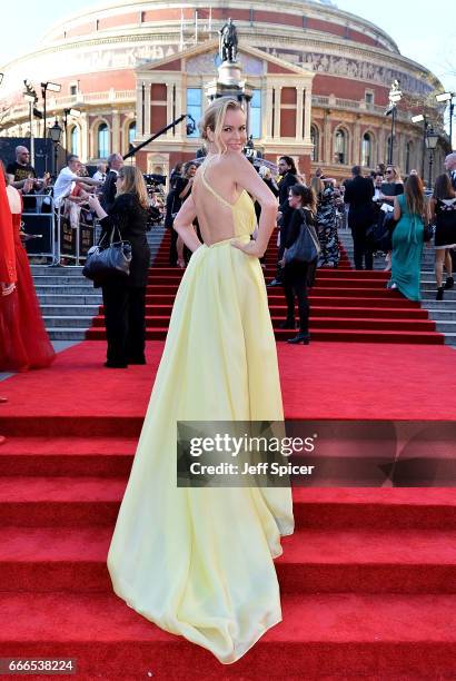 Amanda Holden attends The Olivier Awards 2017 at Royal Albert Hall on April 9, 2017 in London, England.