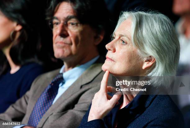 Wife of former French Prime Minister and French presidential elections candidate for the right-wing "Les Republicains" political party Francois...