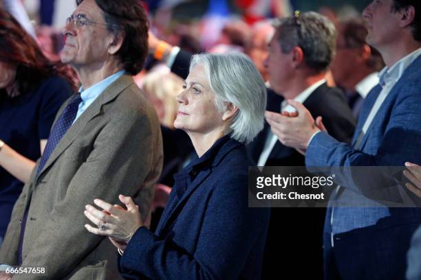 Wife of former French Prime Minister and French presidential elections candidate for the right-wing "Les Republicains" political party Francois...