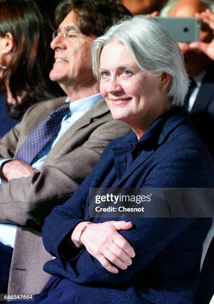 Wife of former French Prime Minister and French presidential elections candidate for the right-wing "Les Republicains" political party Francois...