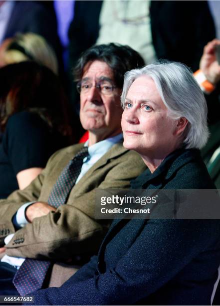 Wife of former French Prime Minister and French presidential elections candidate for the right-wing "Les Republicains" political party Francois...