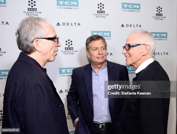 Producer Jerry Zucker, and directors David Zucker, and Jim Abrahams attend the screening of 'The Kentucky Fried Movie' during the 2017 TCM Classic...