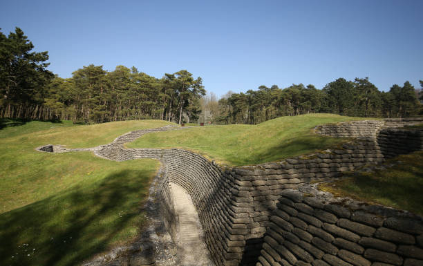 The trenches and tunnels used during the battle of Vimy Ridge are ready for a visit as part of the 100th year anniversary of The Battle Of Vimy Ridge...