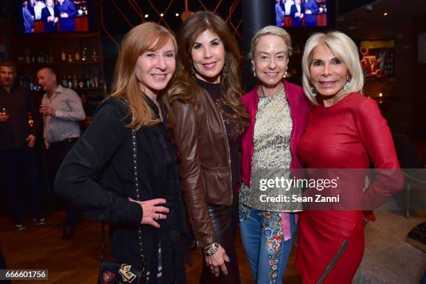 Nicoel Miller, Lauren Day Roberts, Robin Cofer and Colleen Rein attend Bitches Who Brunch: Debra's Birthday Edition on April 9, 2017 in New York City.