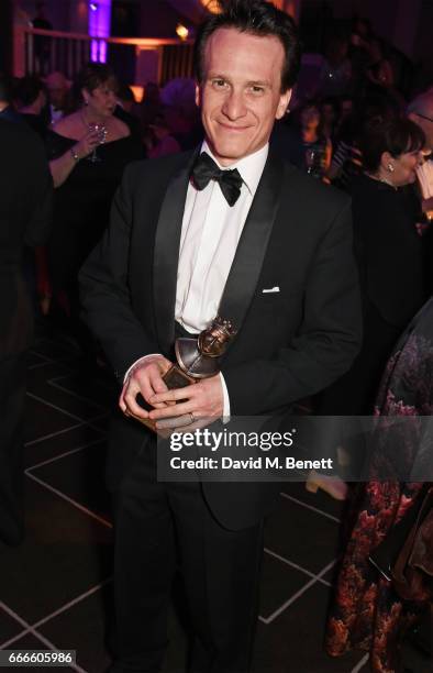 Jamie Parker attends The Olivier Awards 2017 after party at Rosewood London on April 9, 2017 in London, England.