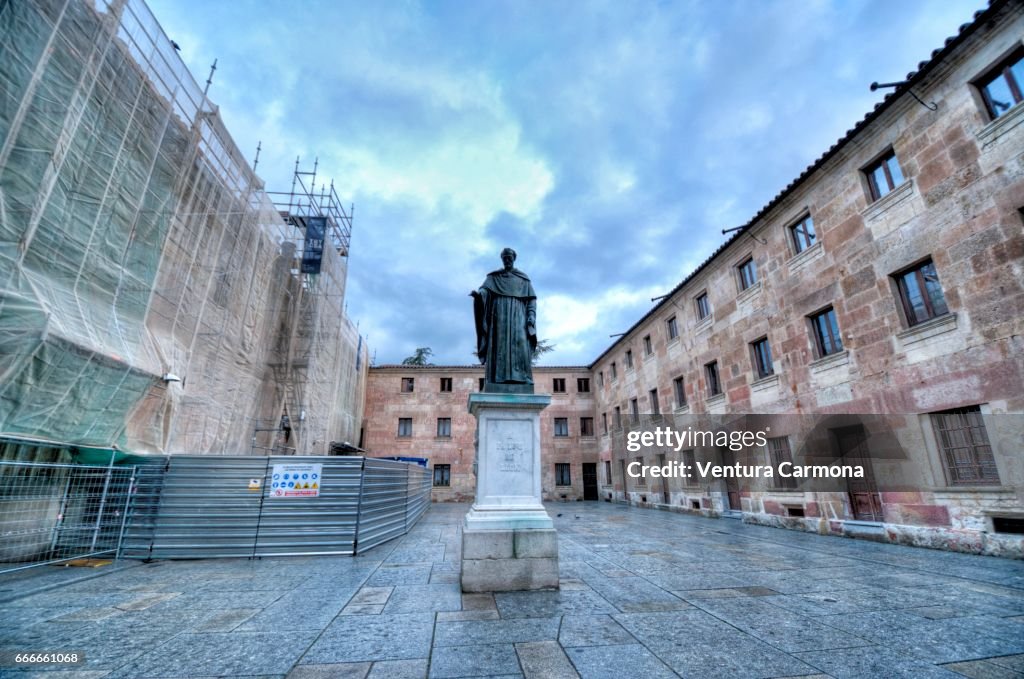 Statue of Fray Luis de León - University of Salamanca, Spain