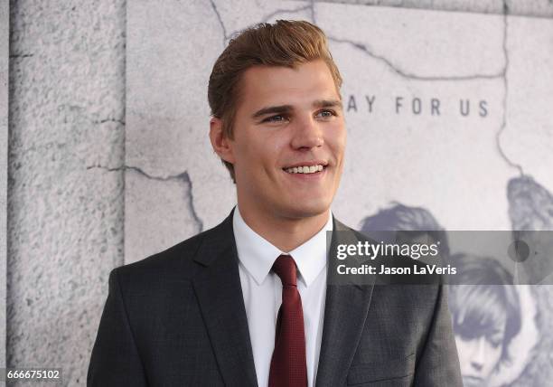 Actor Chris Zylka attends the season 3 premiere of "The Leftovers" at Avalon Hollywood on April 4, 2017 in Los Angeles, California.