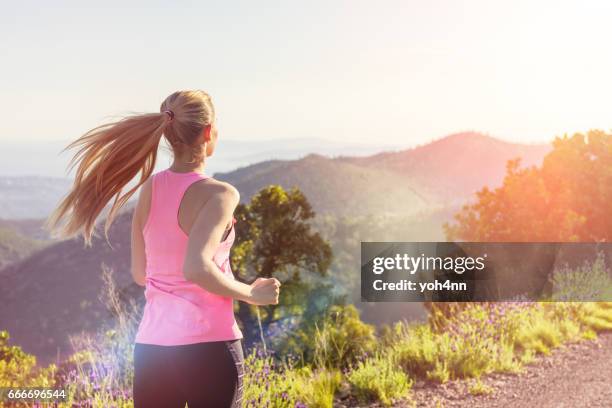 Spring Running Woman 416 Power Walk Spring Stock Photos, High-Res Pictures, and Images ...