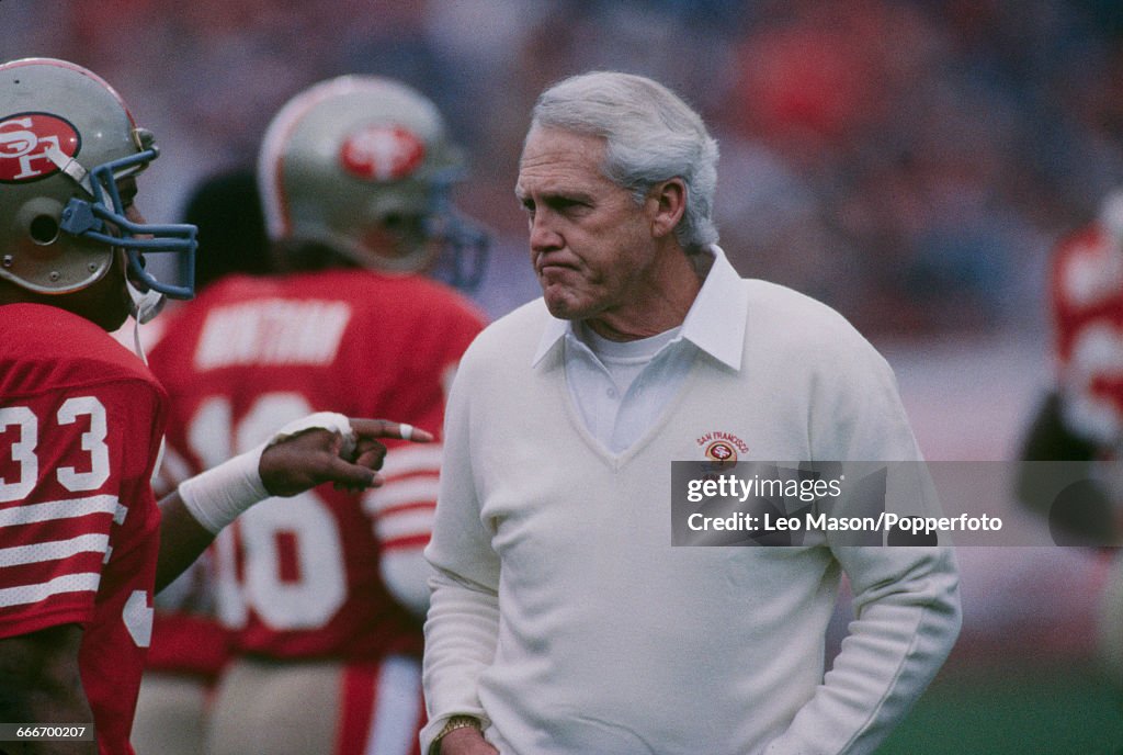 San Francisco 49ers At Super Bowl XIX